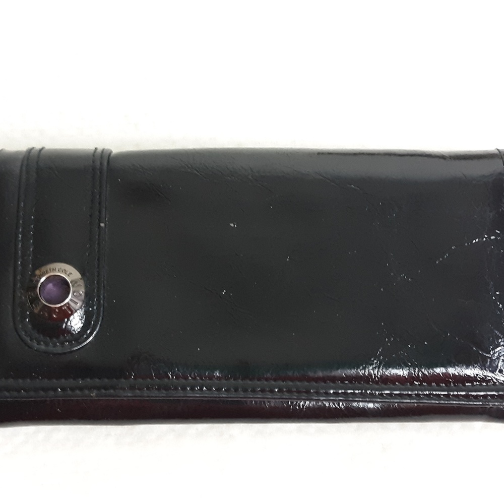 Kenneth Cole Reaction Patent Leather Look Wristlet